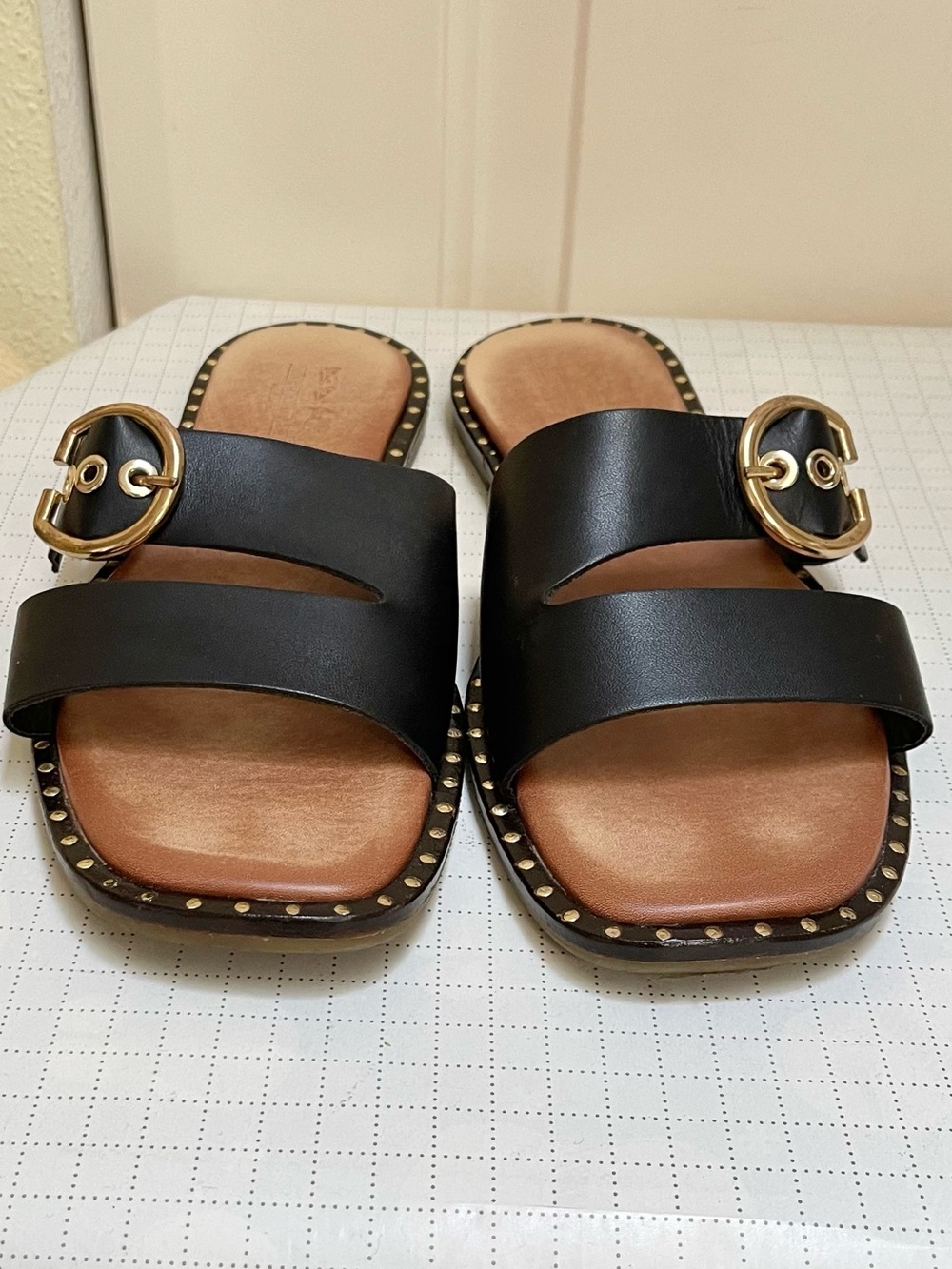 Coach and Four Aquila slide sandals - Picture 4 of 14